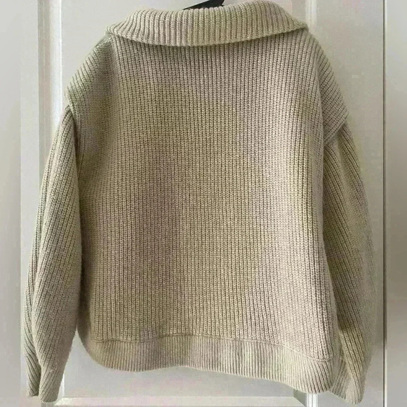 Marc new york andrew marc puffer coat with knit sleeves - Picture 2 of 4